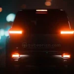 Tercera luz de freno de un vehículo