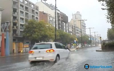 Actuación del conductor en caso de riada o inundación