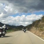 Adelantamiento de motocicleta en carretera convencional
