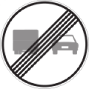R-503 Fin de la prohibición de adelantamiento camiones