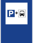 S126 Señal Estacionamiento para usuarios del autobús