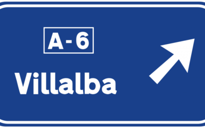 S222 señal de Preseñalización de direcciones hacia una autopista o autovía