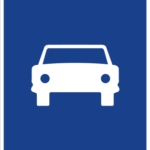 S3 Vía automóviles señal indicación