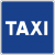 s18 senyales trafico, indicacion, reservado taxi