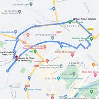 Examen práctico conducir Lleida Abril 2021