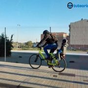 Transporte de menores en bicicleta