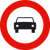 R103, senyales trafico, reglamentacion, prohibicion entrada, vehiculos motor, tuteorica