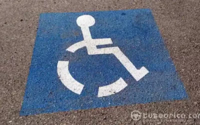La señal SIA símbolo internacional de accesibilidad