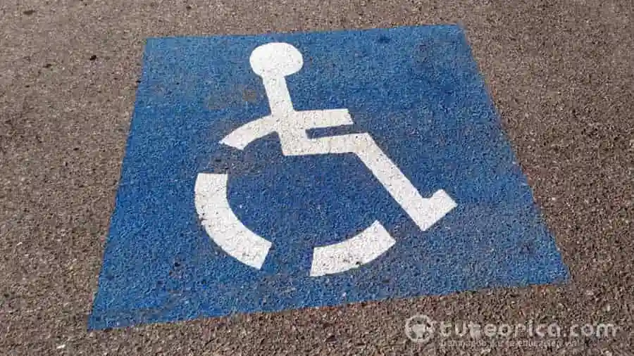 La señal SIA símbolo internacional de accesibilidad