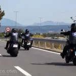 Formacion trasbolillo motocicletas