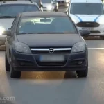Vehiculo sin encender las luces