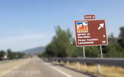 La señalización turística homologada en carreteras estatales