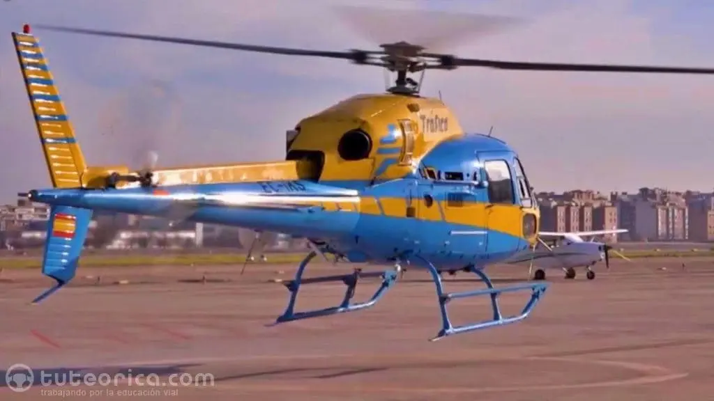 Sistema de vigilancia del trafico helicoptero pegasus