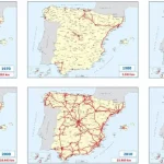 Evolución de las carreteras en España