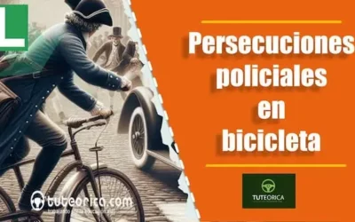 Persecuciones policiales en bicicleta