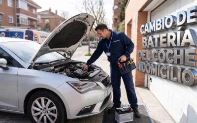 Cambio de batería del coche a domicilio: todo lo que necesitas saber
