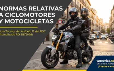 Normas relativas a ciclomotores y motocicletas | Artículo 12 del RGC