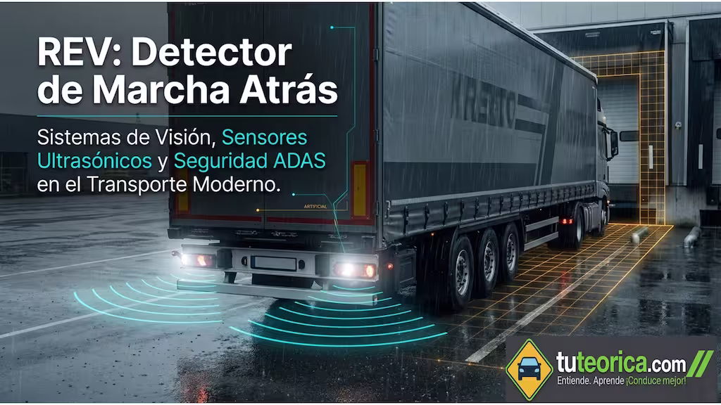 destacada detector de marcha atrás rev