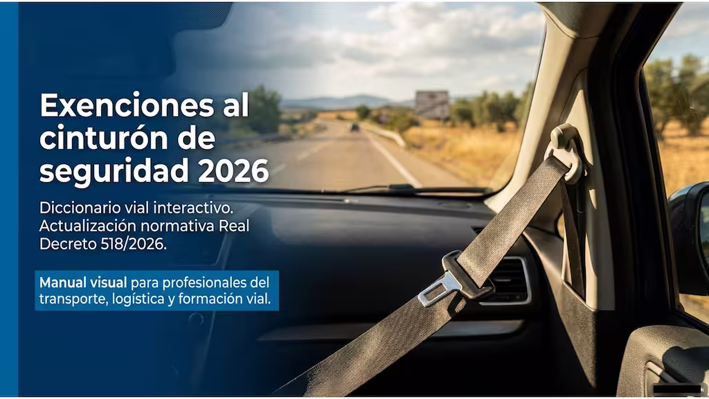destacada exenciones cinturón seguridad